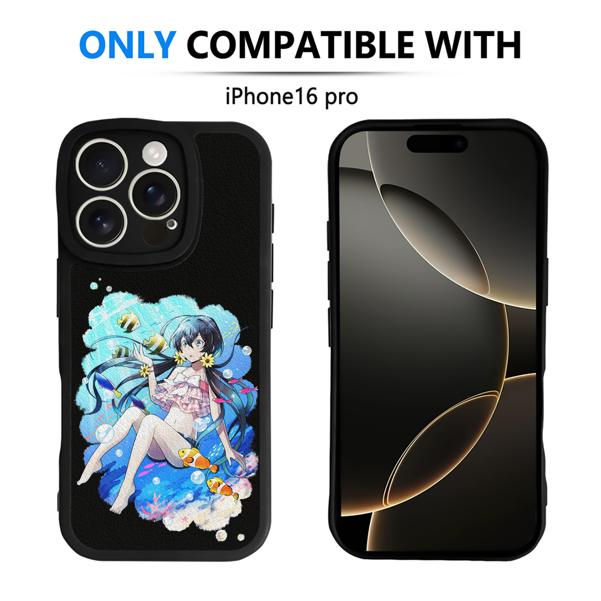 （画像用） 文豪ストレイドッグス Bungo Stray Dogs 【iPhone 16シリーズ対応】シリコンスマホケース（レザー調） 材質：シリコン